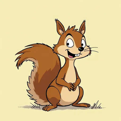 A Squirrel used for avatar