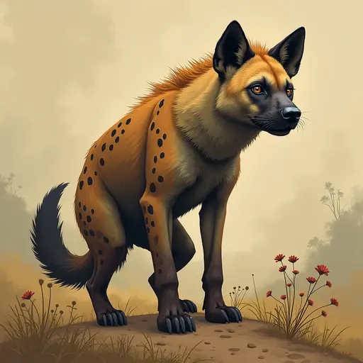 A Hyena used for avatar