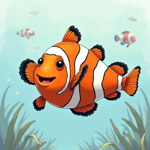 A Clownfish used for avatar