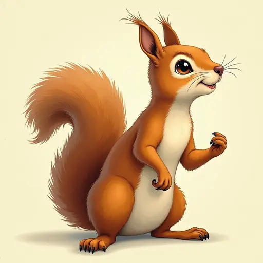 A Squirrel used for avatar