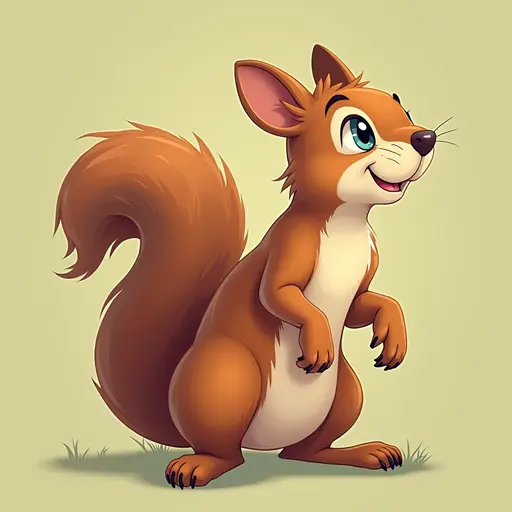 A Squirrel used for avatar