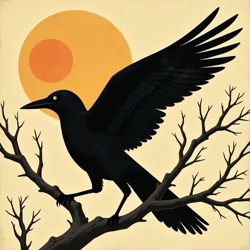 A Raven used for avatar