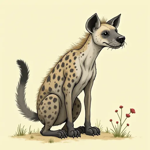 A Hyena used for avatar