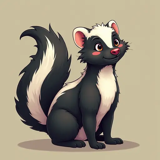 A Skunk used for avatar