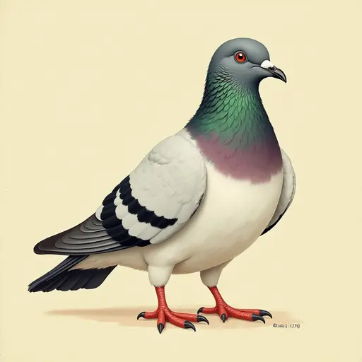 A Pigeon used for avatar