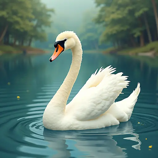 A Swan used for avatar