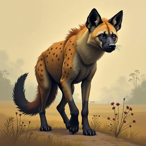 A Hyena used for avatar