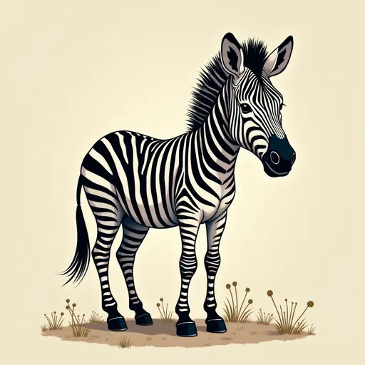 A Zebra used for avatar