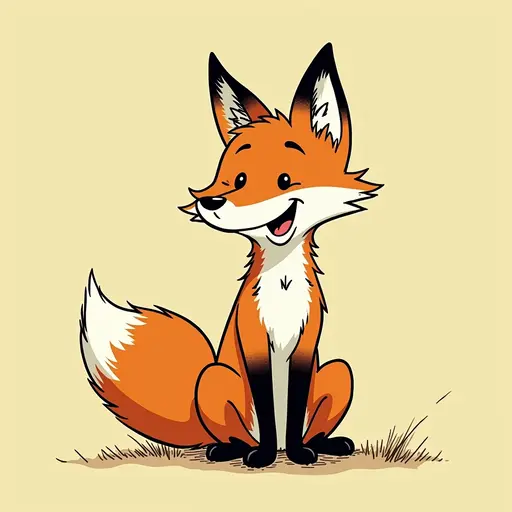 A Fox used for avatar