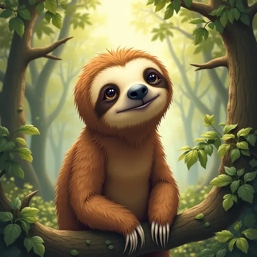 A Sloth used for avatar