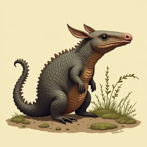 A Armadillo used for avatar