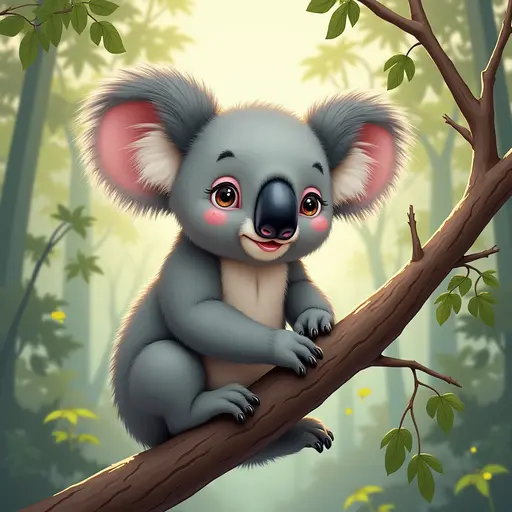 A Koala used for avatar