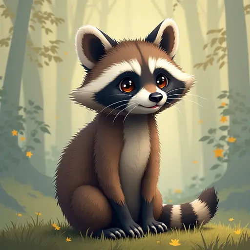 A Raccoon used for avatar