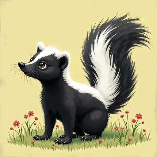 A Skunk used for avatar