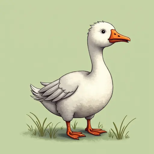 A Goose used for avatar