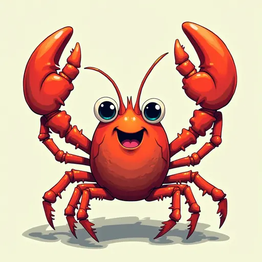 A Lobster used for avatar