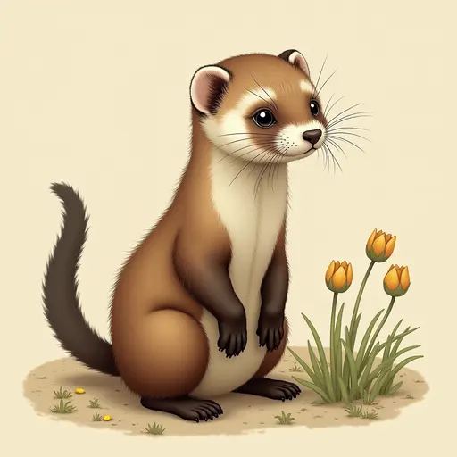 A Ferret used for avatar