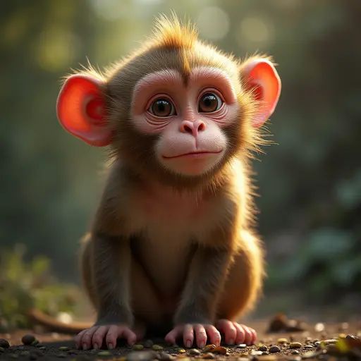 A Mischievous Macaque