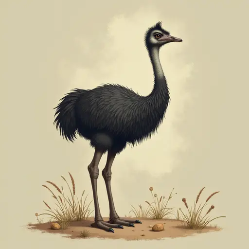 A Emu used for avatar