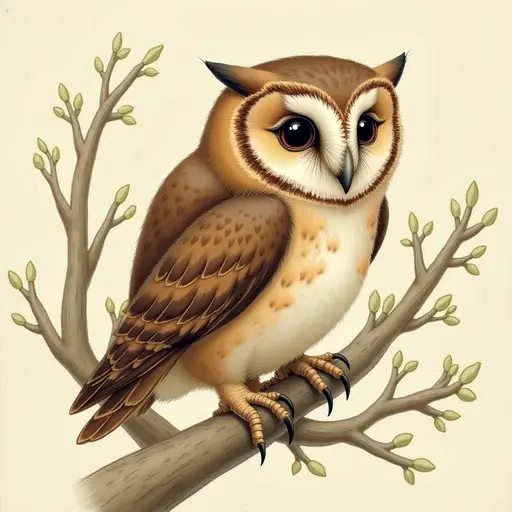 A Owl used for avatar