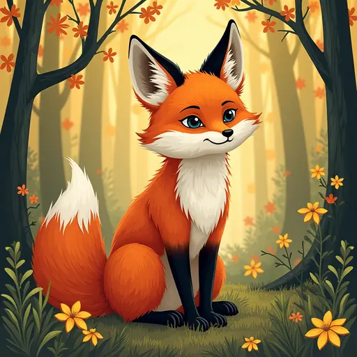 A Fox used for avatar