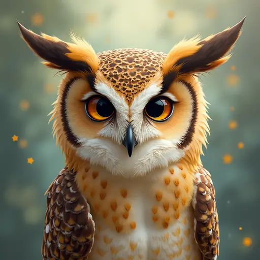 A Owl used for avatar