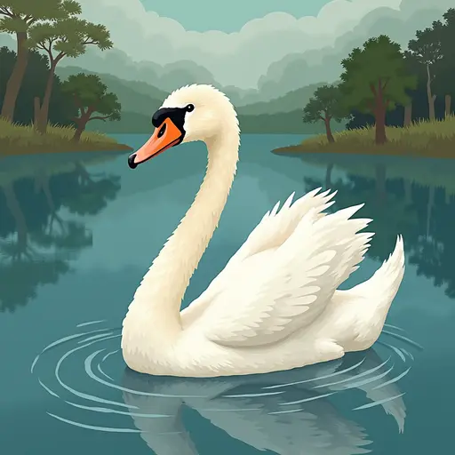 A Swan used for avatar