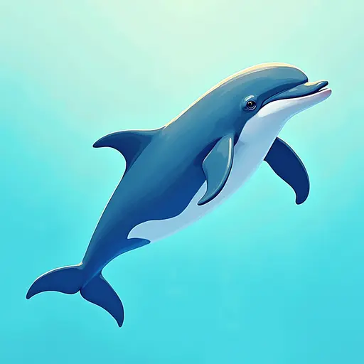 A Dolphin used for avatar