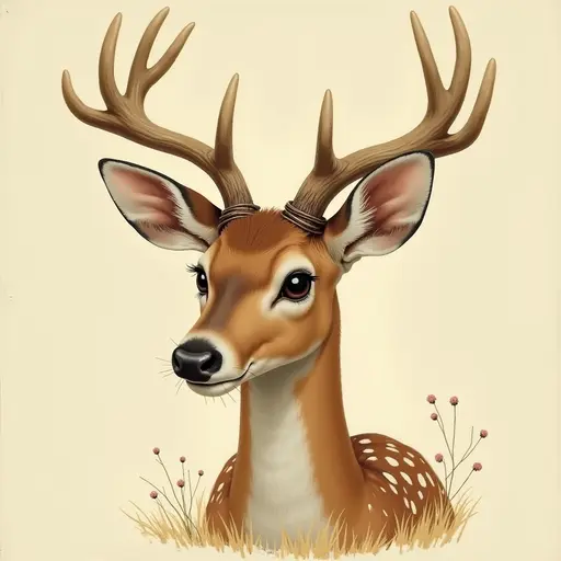 A Deer used for avatar