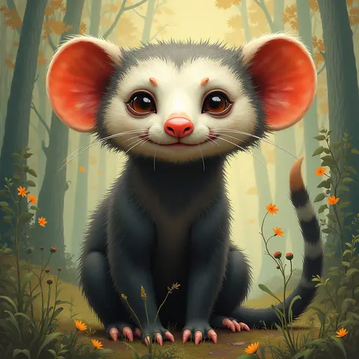 A Opossum used for avatar