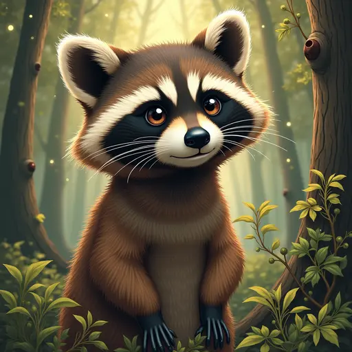 A Raccoon used for avatar