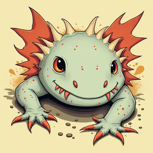 A Axolotl used for avatar