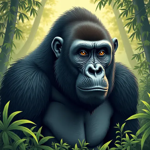 A Gorilla used for avatar