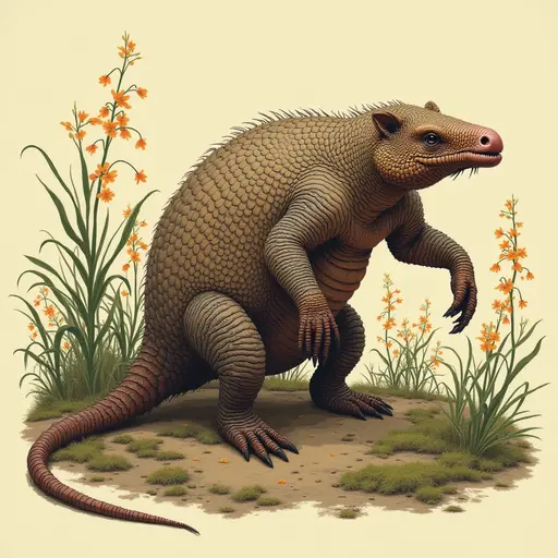 A Armadillo used for avatar