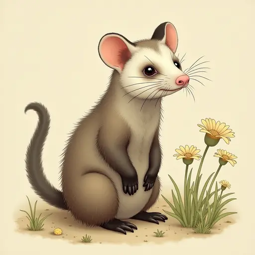 A Opossum used for avatar