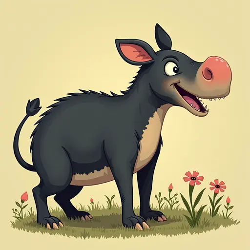 A Tapir used for avatar