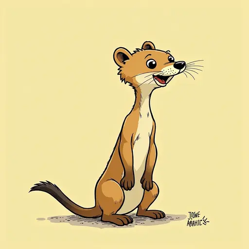 A Weasel used for avatar