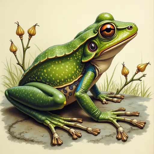 A Frog used for avatar