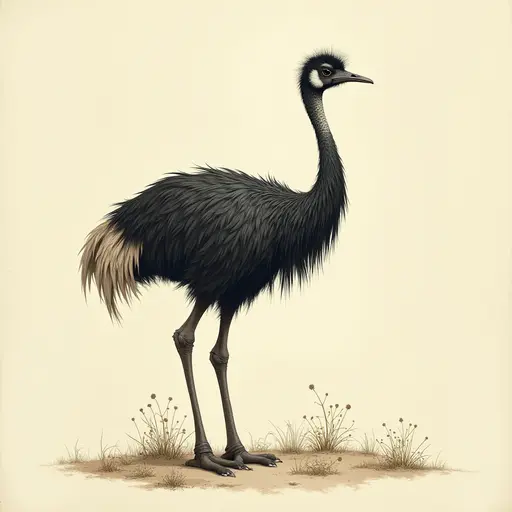 A Emu used for avatar