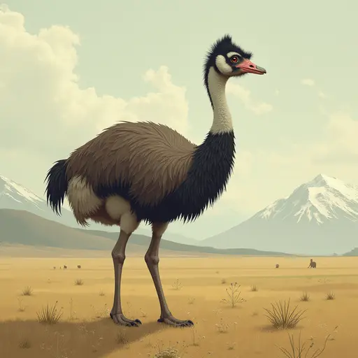 A Emu used for avatar