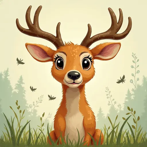 A Deer used for avatar