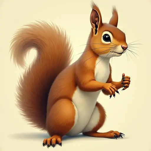 A Squirrel used for avatar