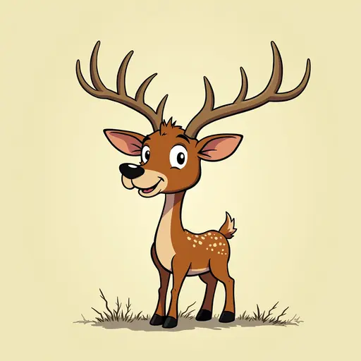 A Deer used for avatar