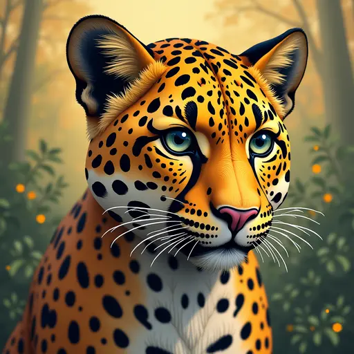 A Leopard used for avatar