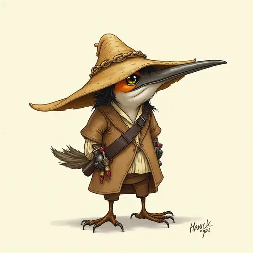 A Sparrow used for avatar