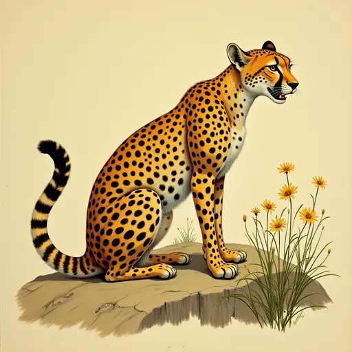 A Cheetah used for avatar