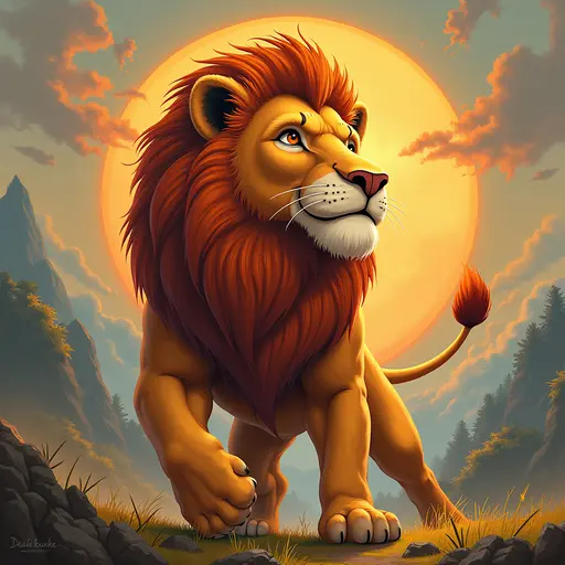 A Lion used for avatar