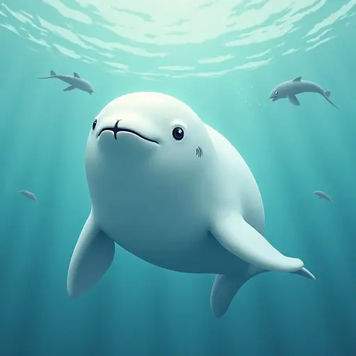 A Beluga used for avatar