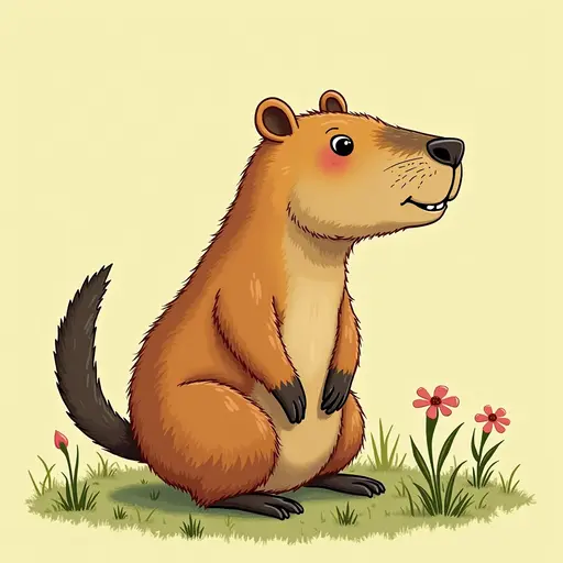 A Capybara used for avatar