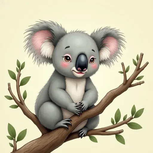 A Koala used for avatar